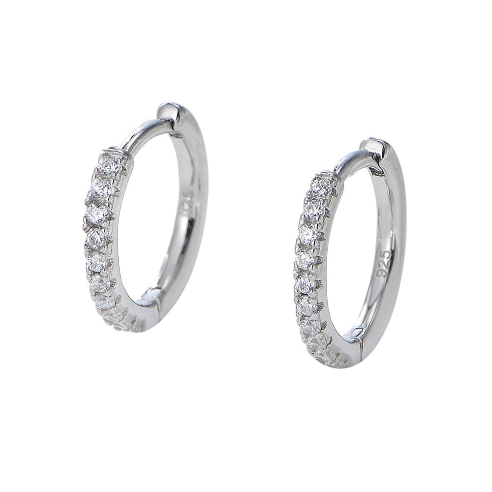 MINI GLITTER HOOPS