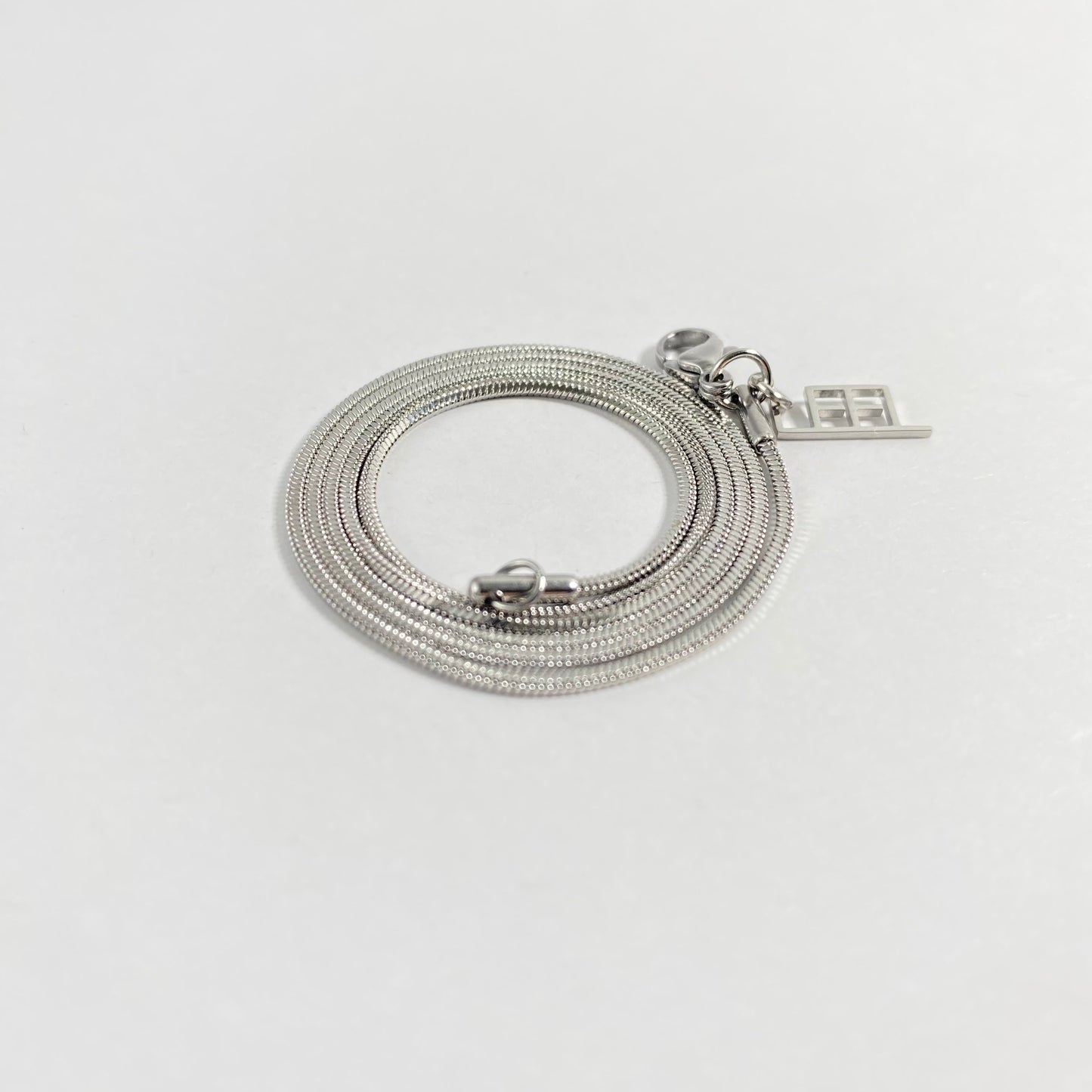 SQUARE SNAKE NECKLACE - Breite: 1,2 mm